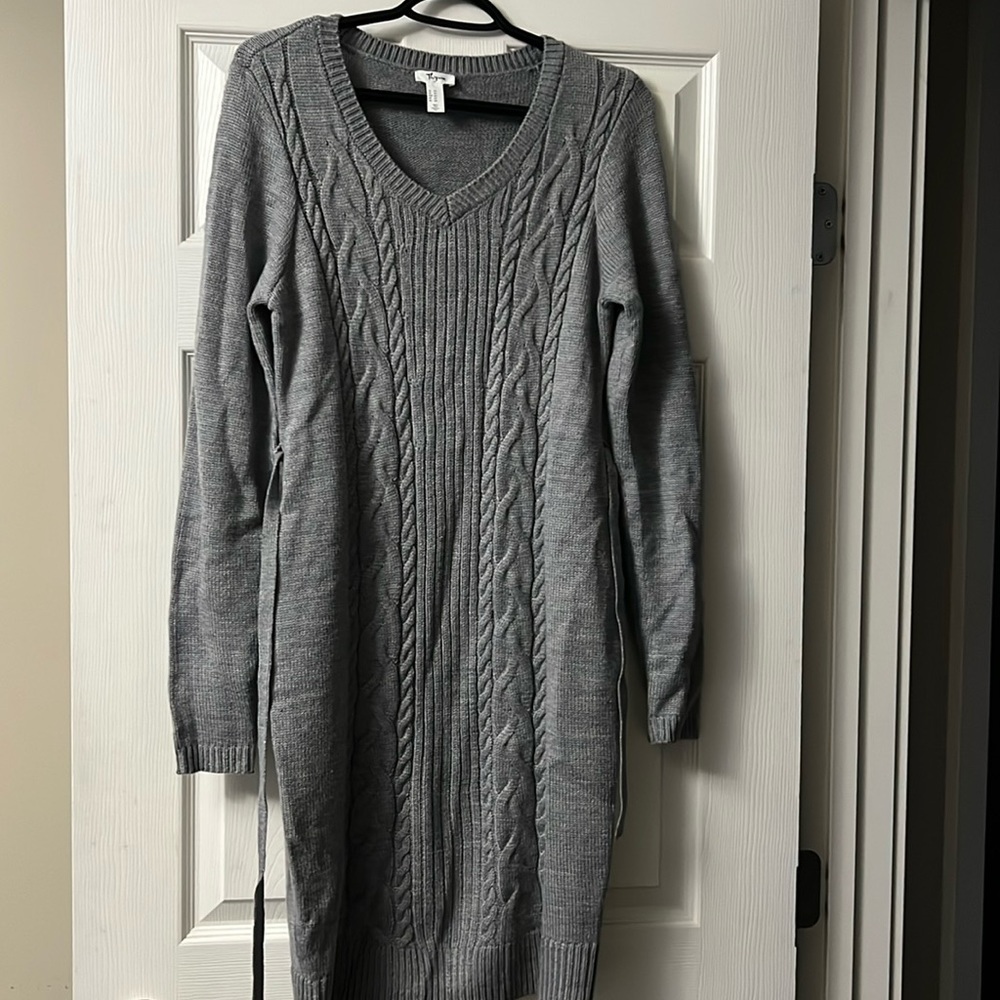 Grey Thyme Maternity Sweater Dress- Small
